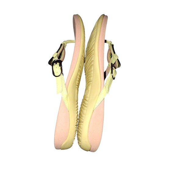 Vionic Karina Women Shadow Lime Slide Thong Post Comfort Orthotic Sandal Size 9 - Picture 8 of 16